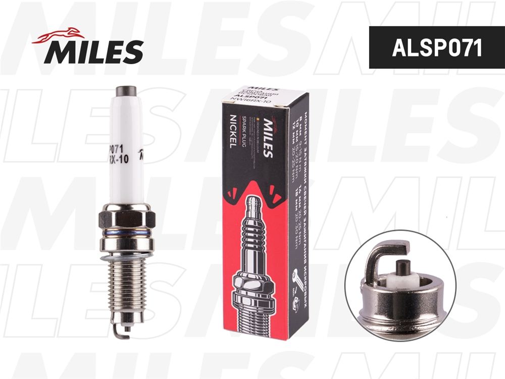 MILES ALSP071 Свеча зажигания искровая NWI6RX-10 ALSP071