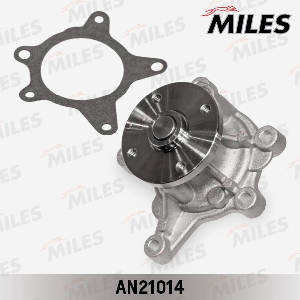 MILES AN21014 Насос водяной KIA SOUL/CEED/CERATO/HYUNDAI SOLARIS -11 / ELANTRA/i30