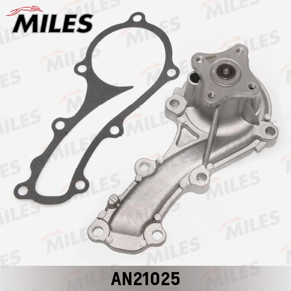 MILES AN21025 Насос водяной NISSAN ALMERA/PRIMERA 1.5/1.6/1.8 99 (DOLZ N148) AN21025