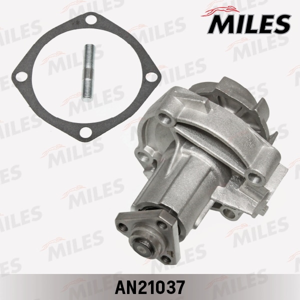 MILES AN21037 Насос водяной ВАЗ 2101-07/2121 (DOLZ L127) AN21037