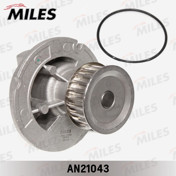 MILES AN21043 Насос водяной OPEL ASTRA G/H/VECTRA B/C 1.8 95>
