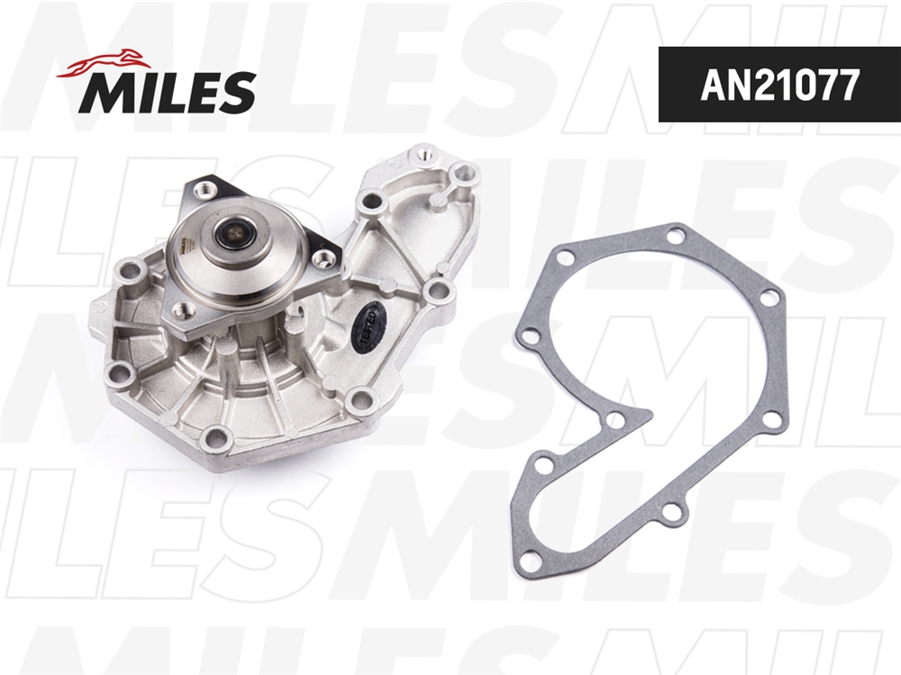 MILES AN21077 Насос водяной RENAULT 19/LAGUNA/MEGANE 1.7-2.0i/MITSUBISHI CARISMA 1.9D AN21077