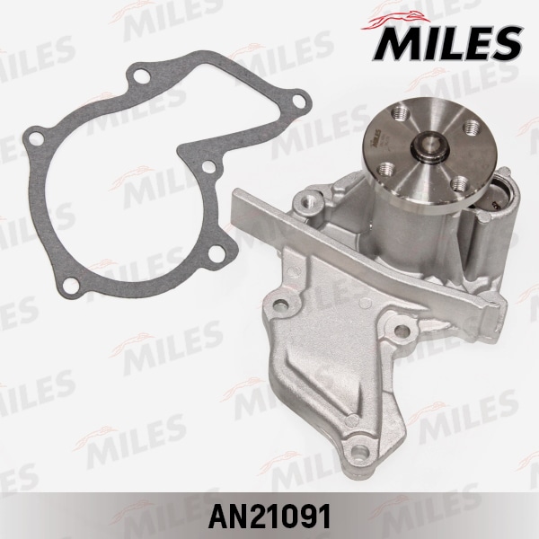 MILES AN21091 Насос водяной FORD FOCUS 1/2 FIESTA/FUSION/MAZDA/VOLVO 1.4/1.6 95>