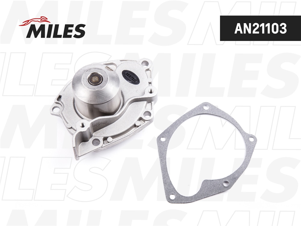 MILES AN21103 Насос водяной RENAULT TRAFIC/OPEL VIVARO 01- (DOLZ R219) AN21103