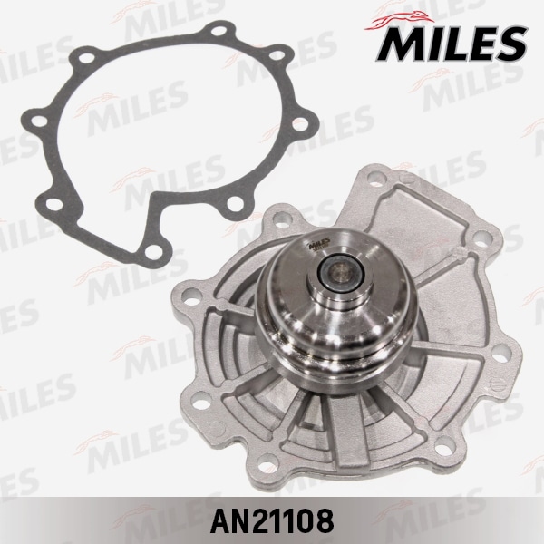 MILES AN21108 Насос водяной FORD/JAGUAR 2.5 V6 94 (DOLZ F142) AN21108