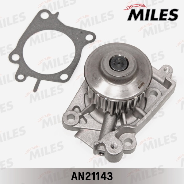 MILES AN21143 Насос водяной MITSUBISHI 1.6/1.8/2.0 95/VOLVO 1.8 98 (DOLZ R301) AN21143
