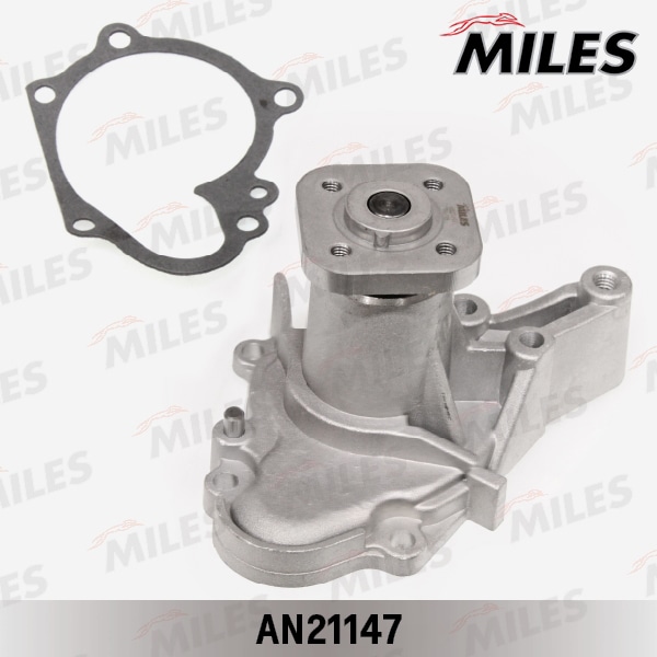 MILES AN21147 Насос водяной HYUNDAI GETZ/KIA PICANTO 1.0/1.1 02 (DOLZ H236) AN21147