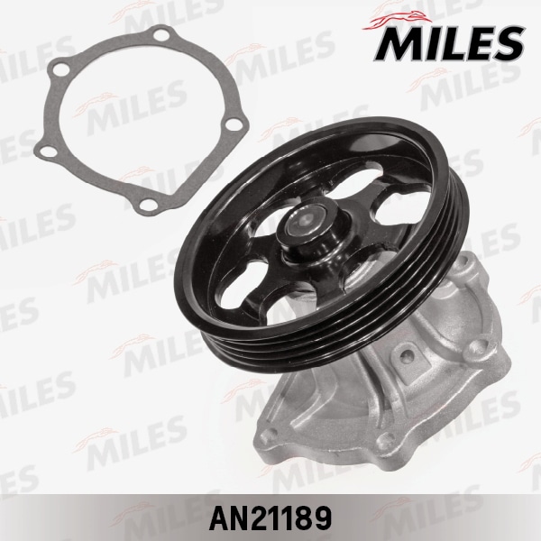 MILES AN21189 Насос водяной TOYOTA COROLLA 1.3/1.4 >00