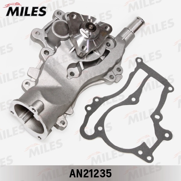 MILES AN21235 Насос водяной OPEL ASTRA J/CORSA D/MERIVA B 1.2/1.4 (DOLZ O267) AN21235