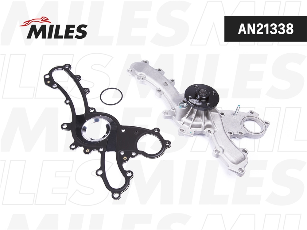 MILES AN21338 Насос водяной TOYOTA RAV4/CAMRY 06- AN21338