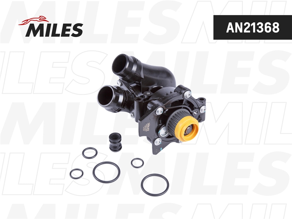 MILES AN21368 Насос водяной (корпус и крышка из алюминия) VW 1.8-2.0 TFSI 07 AN21368