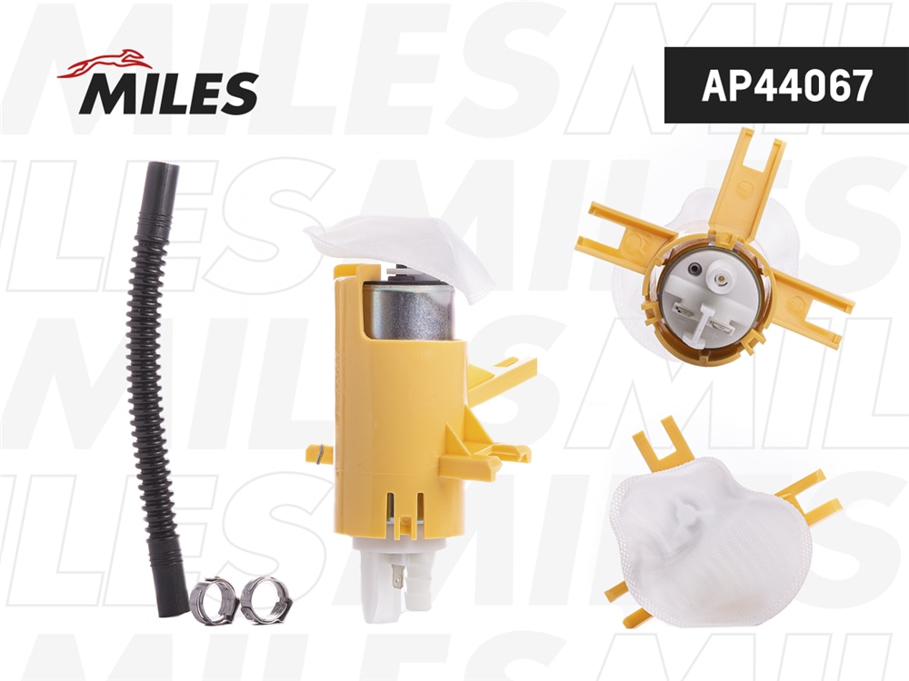 MILES AP44067 Насос топливный BMW E46/ 3.5bar (BOSCH 0986580944) AP44067
