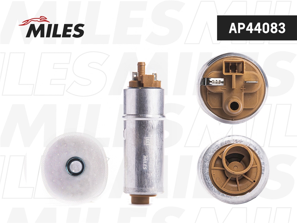 MILES AP44083 Насос топливный BMW X5 E53 3.0-4.6/ 4bar (BOSCH 0986580130) AP44083