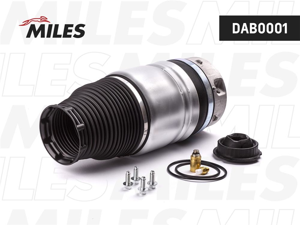 MILES DAB0001 Пневмобаллон VW TOUAREG 04-10, Audi Q7 07-10, PORSCHE CAYENNE 03-10 пер.лев. PRO