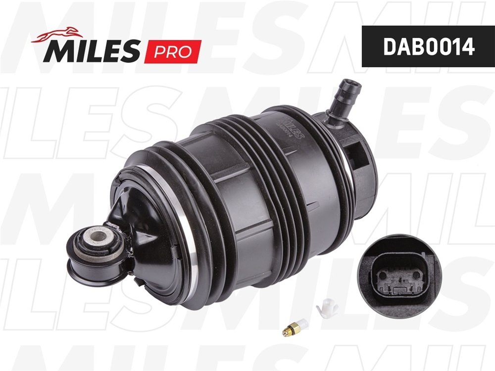 MILES DAB0014 Пневмобаллон MB E-CLASS W211 W/AIRMATIC 03-09, CLS-CLASS W219 05-11 зад.прав. PRO