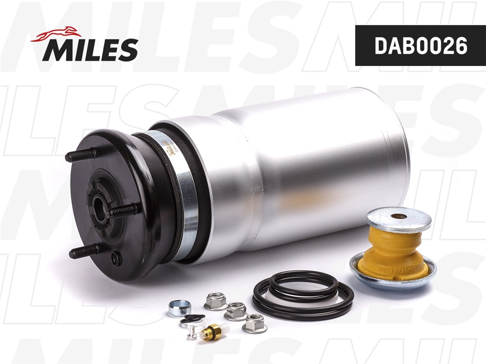 MILES DAB0026 Пневмобаллон LAND ROVER DISCOVERY 3 04-09 передний PRO