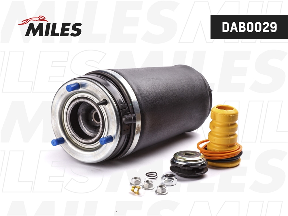 MILES DAB0029 Пневмобаллон передний правый (серия PRO) Land Rover Range Rover L322 03-12 DAB0029