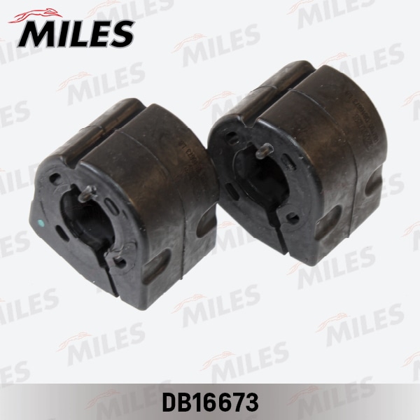 MILES DB16673 Втулка стабилизатора (к-т 2 шт.) PEUGEOT 207 21мм 06-
