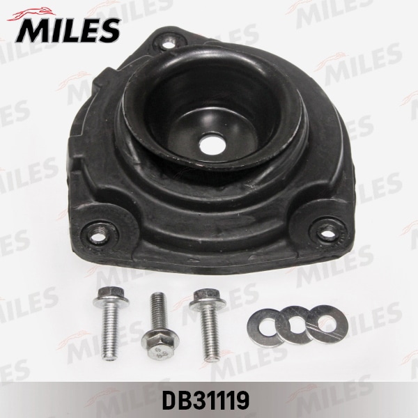 MILES DB31119 Опора амортизатора передняя левая NISSAN NOTE/TIIDA 05- (LEMFORDER 3498801) DB31119