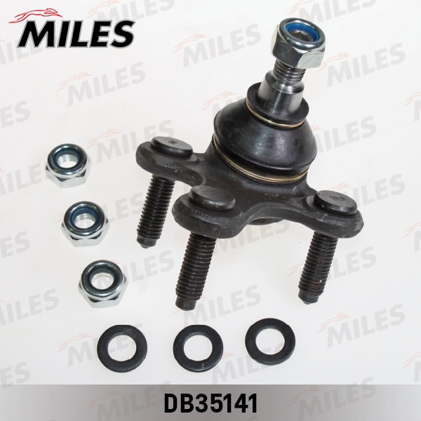 MILES DB35141 Опора шаровая передняя нижняя правая VW GOLF V/JETTA/TOURAN/TIGUAN/AUDI A3/OCTAVIA 04- (с крепежом) (CTR CB0452R) DB35141