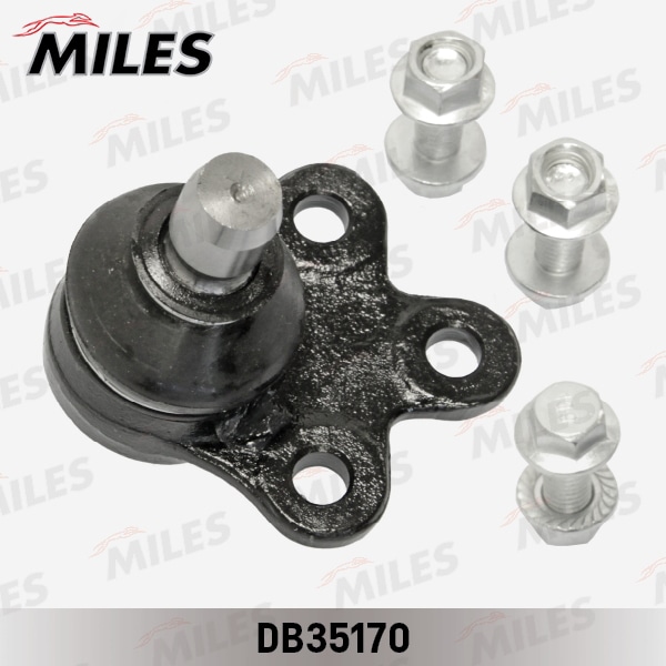 MILES DB35170 Опора шаровая CHEVROLET AVEO/COBALT 2011- OPEL MOKKA (с крепежом)