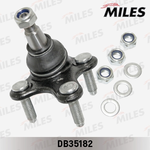 MILES DB35182 Опора шаровая передняя нижняя левая VW PASSAT 05- (CTR CB0457L) DB35182