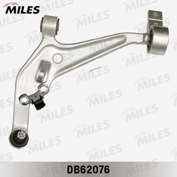 MILES DB62076 Рычаг передней подвески левый NISSAN X-TRAIL T30 00-06 (TRW JTC7570) DB62076