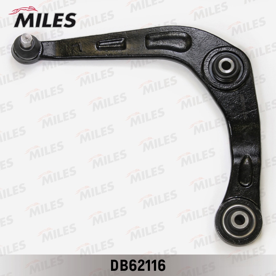 MILES DB62116 Рычаг передней подвески нижний левый PEUGEOT 206 -09/02 (LEMFORDER 2517702) DB62116