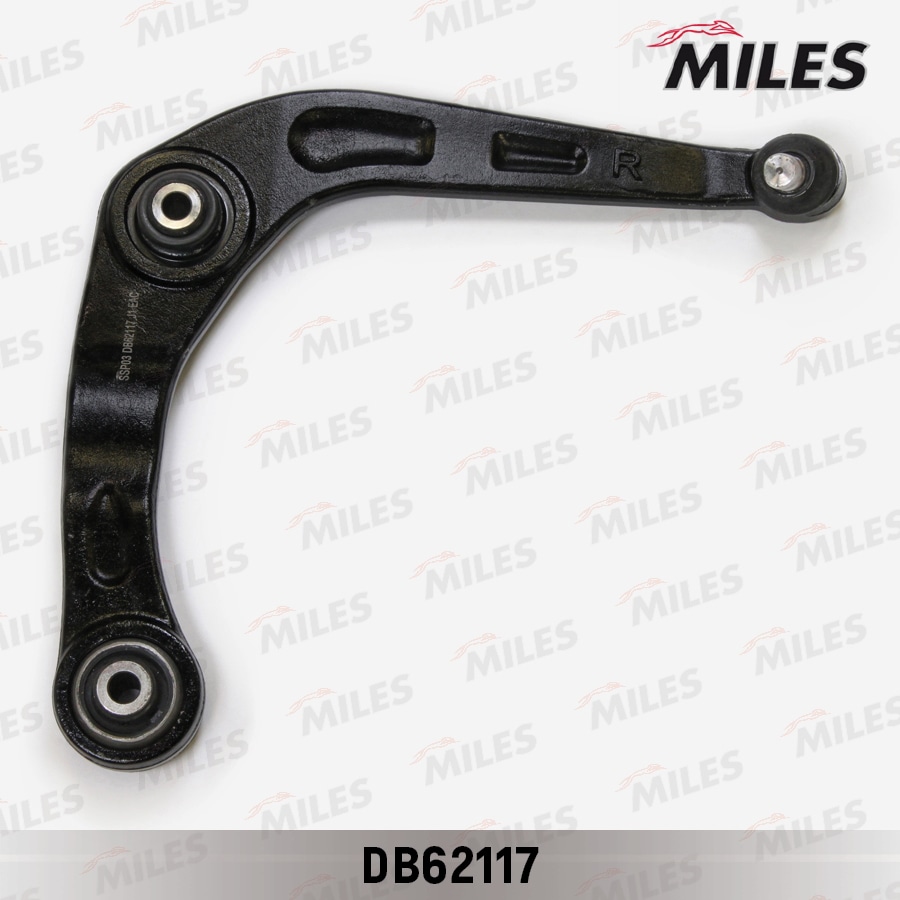 MILES DB62117 Рычаг передней подвески нижний правый PEUGEOT 206 -09/02 (LEMFORDER 2517802) DB62117