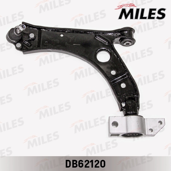 MILES DB62120 Рычаг передней подвески левый (c шаровой) VW GOLF V/JETTA 06- (TRW JTC1250) DB62120