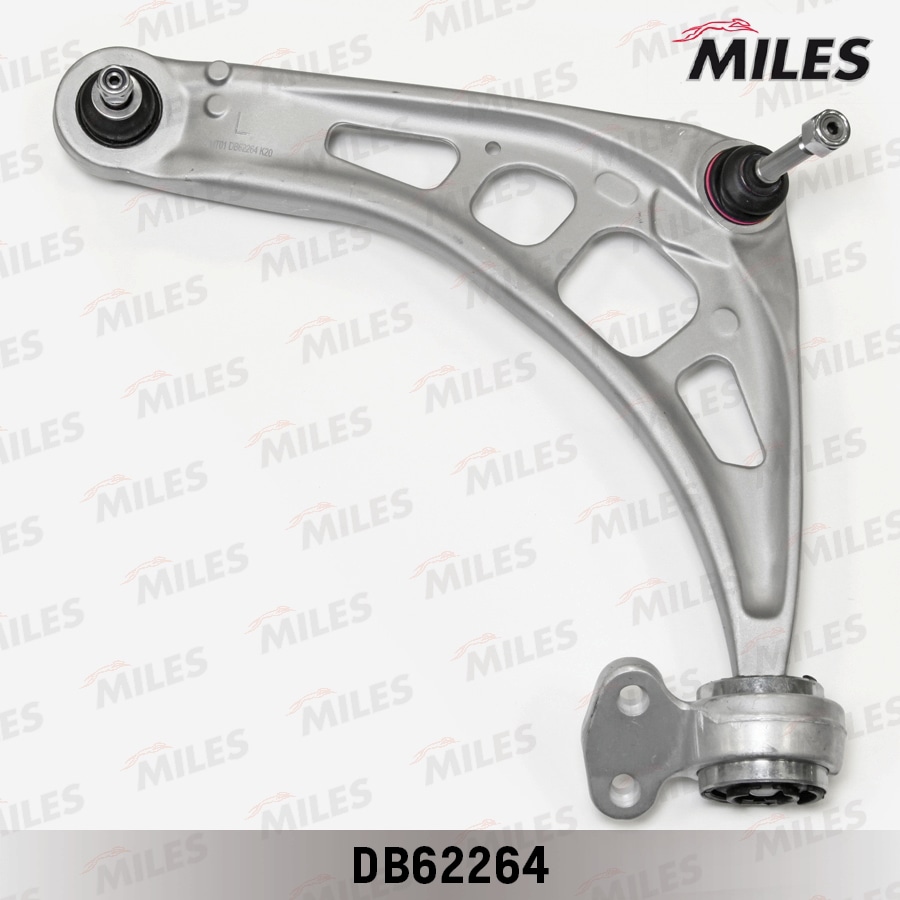 MILES DB62264 Рычаг передней подвески нижний левый (с кронштейном + сайлентблок) BMW E46 DB62264