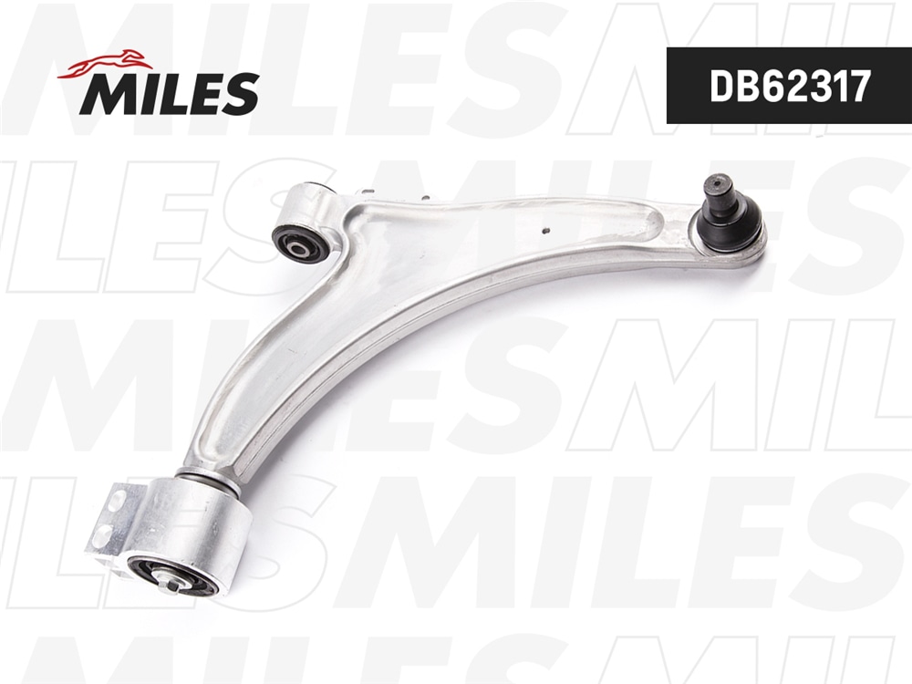MILES DB62317 Рычаг передней подвески нижний правый OPEL INSIGNIA 08- (LEMFORDER 3738801) DB62317
