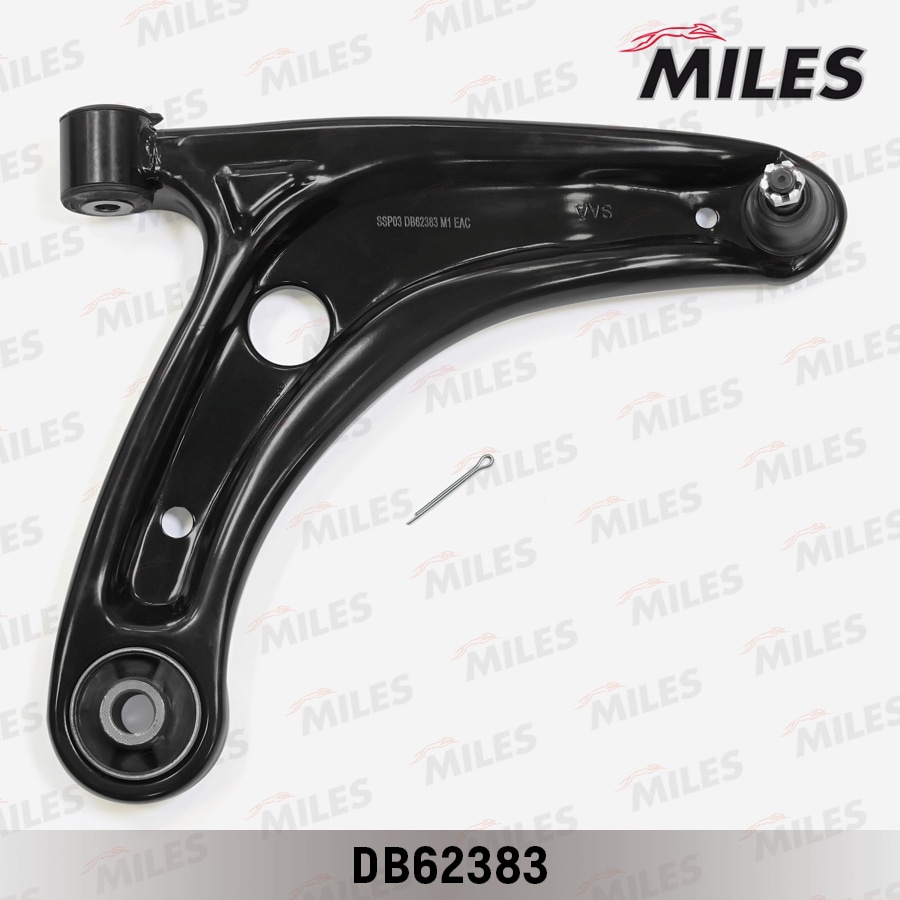 MILES DB62383 Рычаг HONDA JAZZ 02- пер.подв.прав.