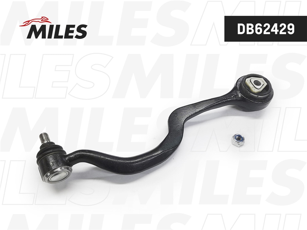 MILES DB62429 Рычаг передней подвески верхний правый (с сайлентблоком) BMW E34 (LEMFORDER 2702101) DB62429