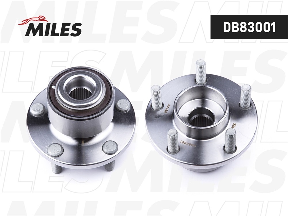 MILES DB83001 Ступица с подшипником Ford Focus II/C-max 03- пер. (skf vkba3660) db83001