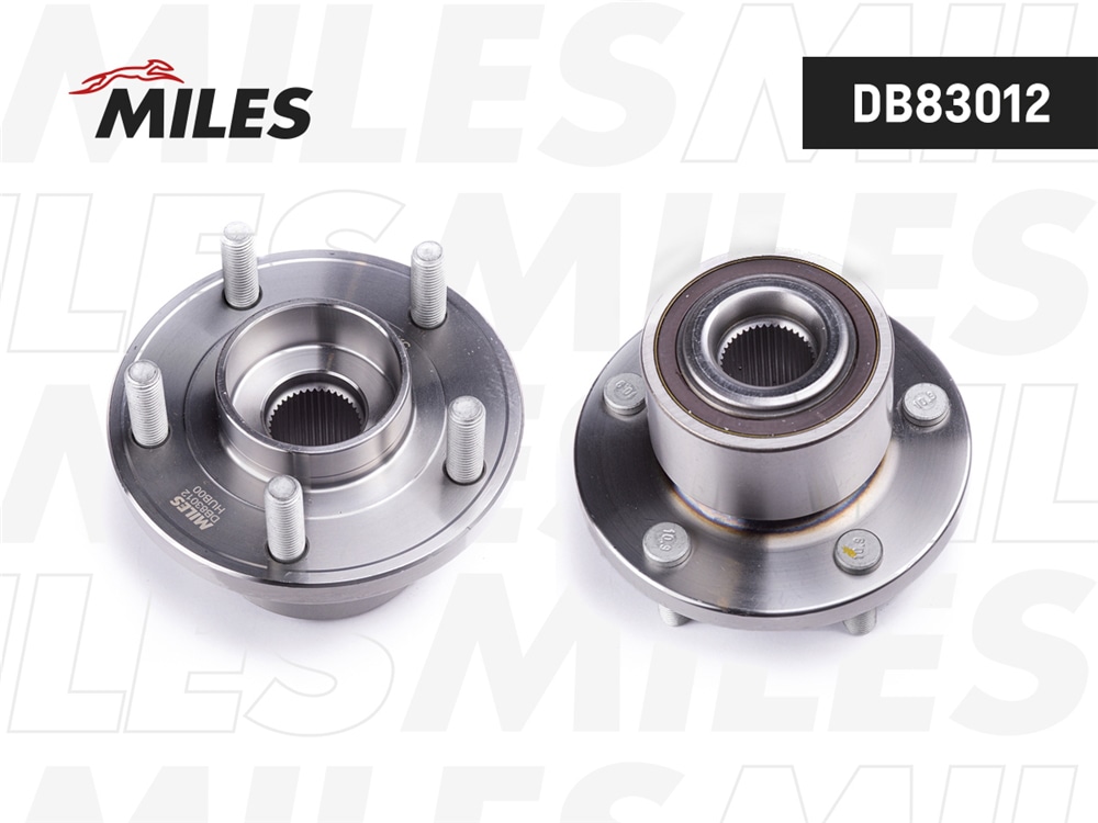 MILES DB83012 Ступица колеса передняя с подшипником FORD MONDEO IV 07- (SKF VKBA6585) DB83012
