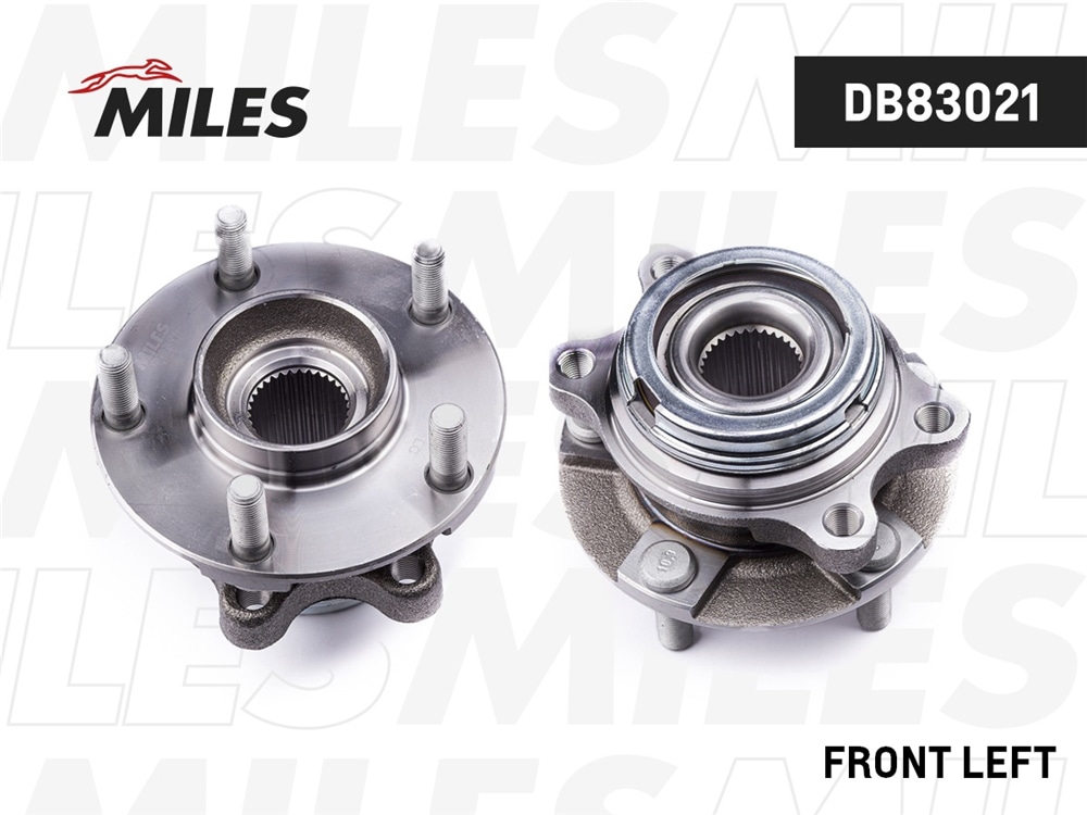MILES DB83021 Ступица с подшипником передняя ЛЕВАЯ ( 32-зуба,3.5 NISSAN TEANA J32/MURANO/QX60 Z51 07- )