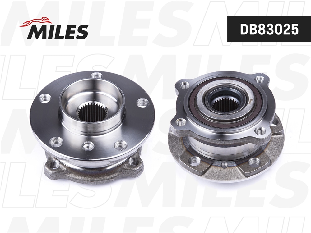 MILES DB83025 Ступица с подшипником передняя, BMW X5 E70/X6 E71/72 07-.