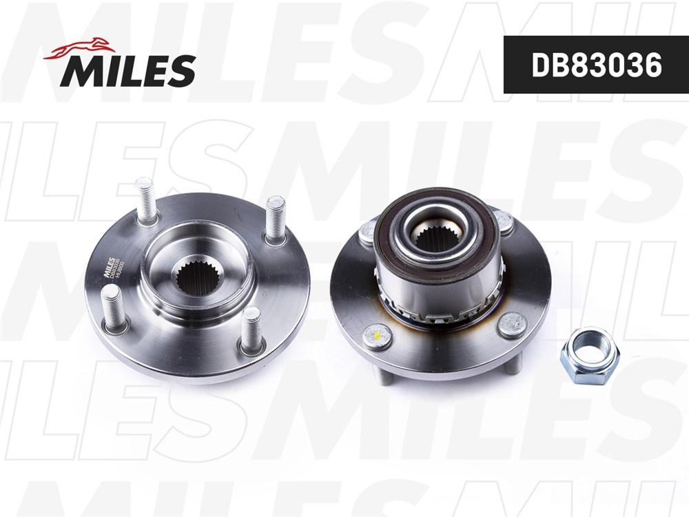 MILES DB83036 Ступица с подшипником MITSUBISHI COLT VI/SMART FORFOUR 04- пер.