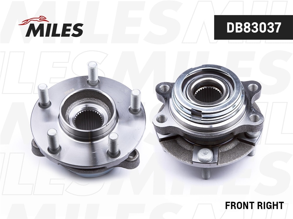 MILES DB83037 Ступица с подшипником NISSAN TEANA J32/MURANO Z51 3.5 07- пер.прав.