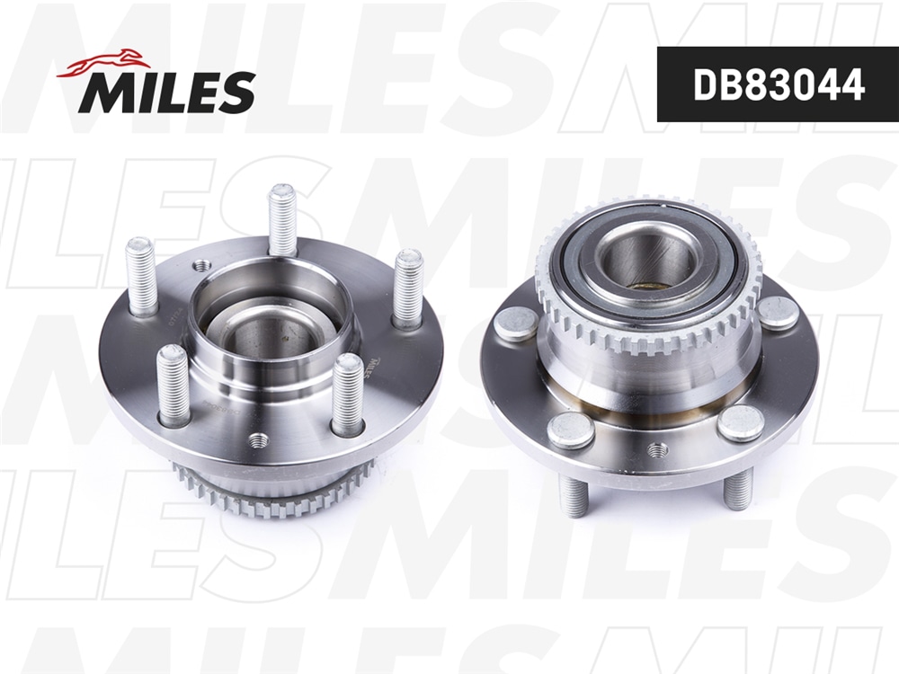 MILES DB83044 Ступица колеса задняя с подшипником MAZDA 6 I/MPV II 99-07 (SKF VKBA3932) DB83044