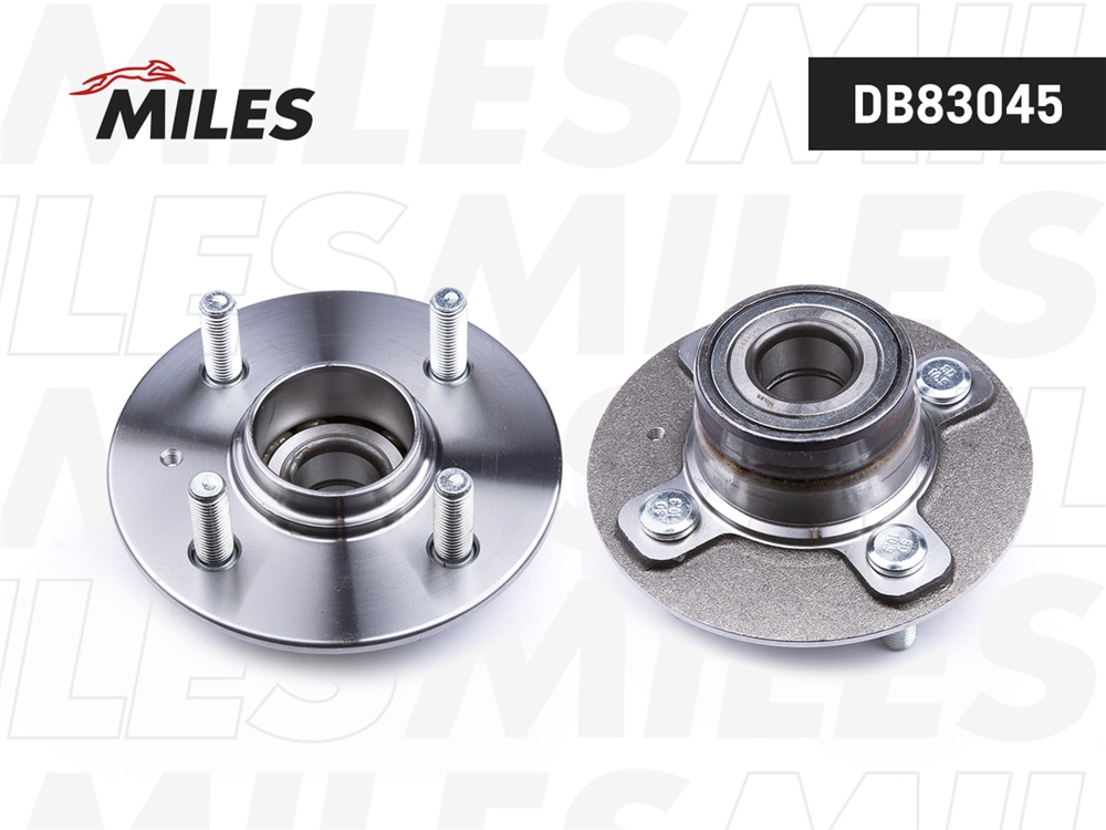MILES DB83045 Ступица колеса задняя с подшипником без ABS HYUNDAI ACCENT 99- (SKF VKBA3271) DB83045