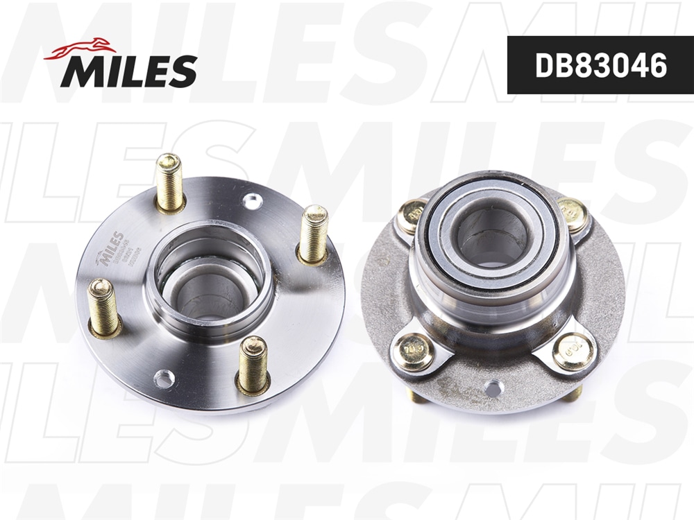 MILES DB83046 Ступица с подшипником задняя, KIA SEPHIA/SHUMA 93-04. DB83046