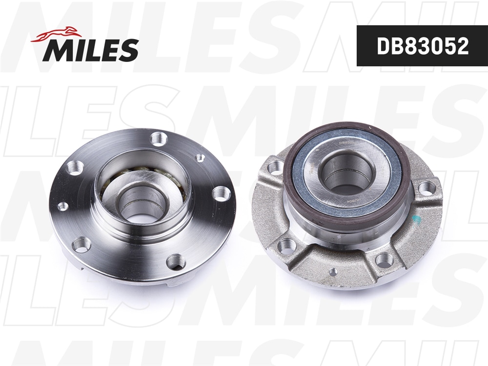 MILES DB83052 Ступица колеса задняя с подшипником CITROEN C5/PEUGEOT 407/607 00- (SKF VKBA3693) DB83052