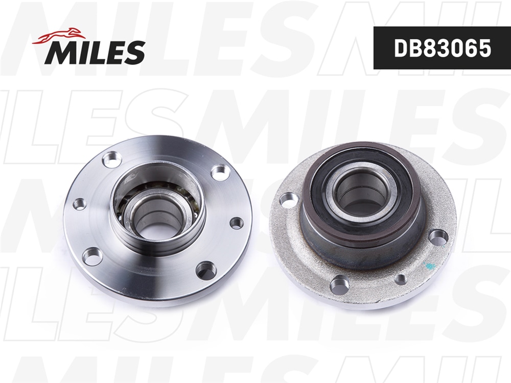 MILES DB83065 Ступица колеса задняя с подшипником FORD/CITROEN/PEUGEOT/FIAT/ALFA (SKF VKBA3540) DB83065