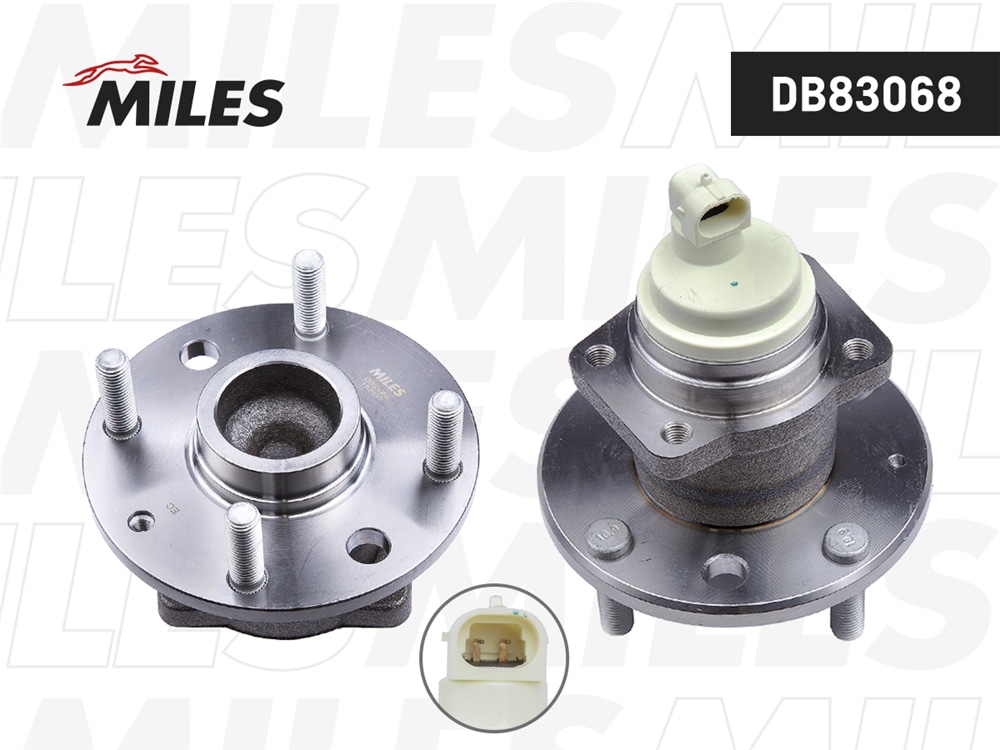MILES DB83068 Ступица с подшипником CHEVROLET LACETTI/EPICA/EVANDA 04- зад. +ABS