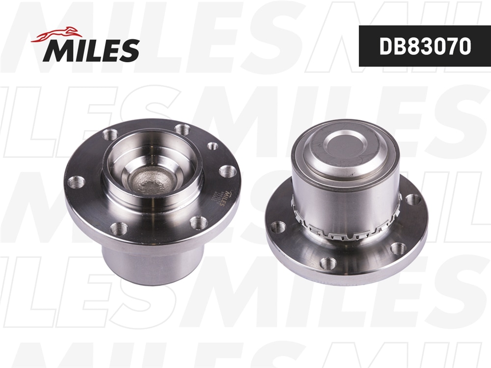 MILES DB83070 Ступица колеса передняя с подшипником MERCEDES BENZ SPRINTER/VW CRAFTER 30-35/30-50 06- -1.8T (SKF VKBA6699) DB83070