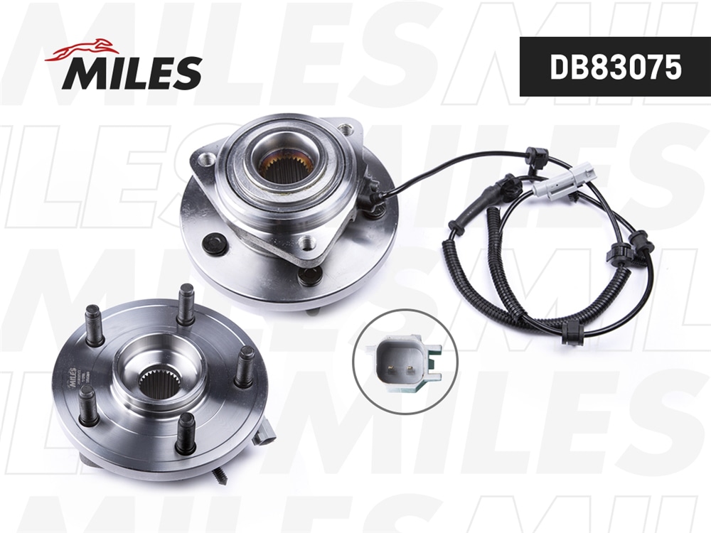 MILES DB83075 Ступица с подшипником JEEP GRAND CHEROKEE III/COMMANDER 05-10 пер.