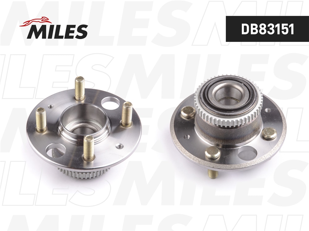 MILES DB83151 Ступица колеса задняя с подшипником HONDA CIVIC 99- (SKF VKBA3300) DB83151