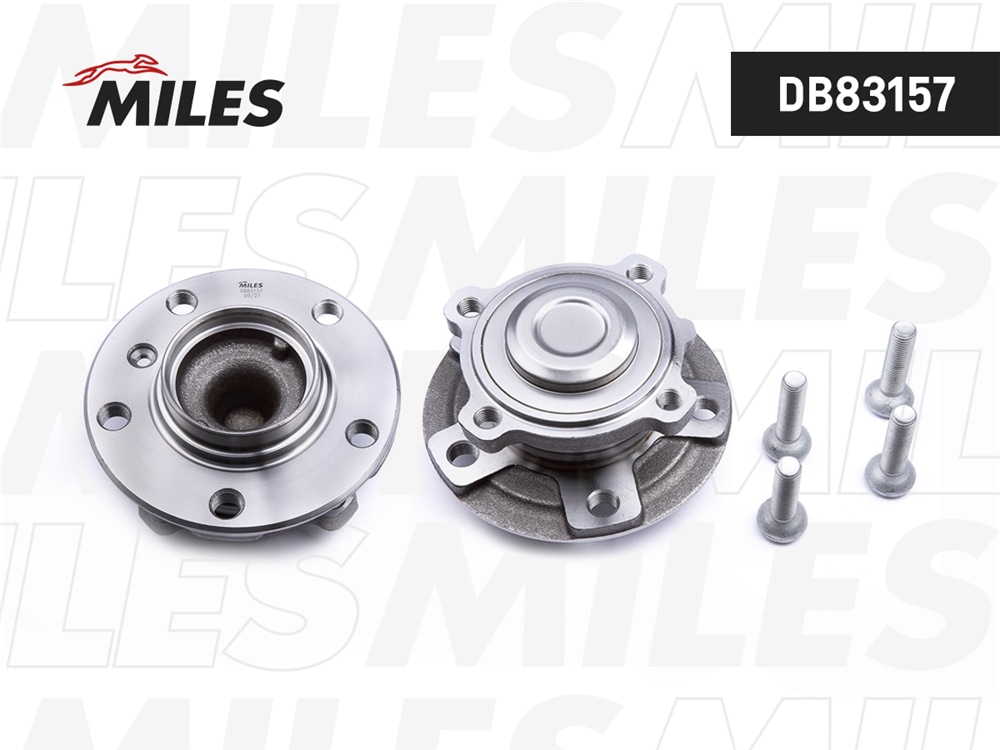 MILES DB83157 Ступица колеса передняя с подшипником BMW 1 F20/3 F30/31 10- (SKF VKBA6781) DB83157